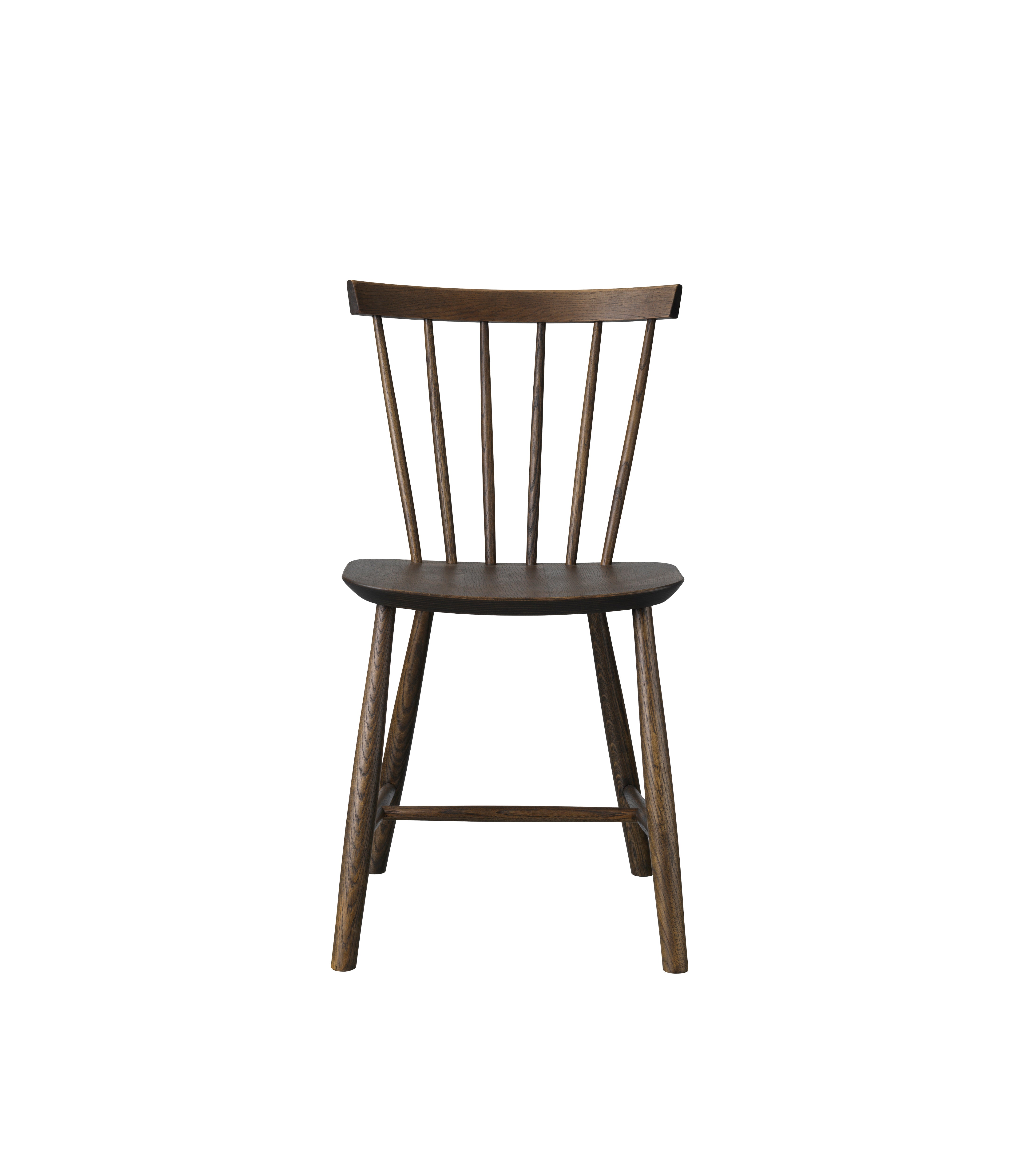 FDB Møbler Chair in solid oak, designed in 1955 by Poul M. Volther, a Danish mid-century cooperative design