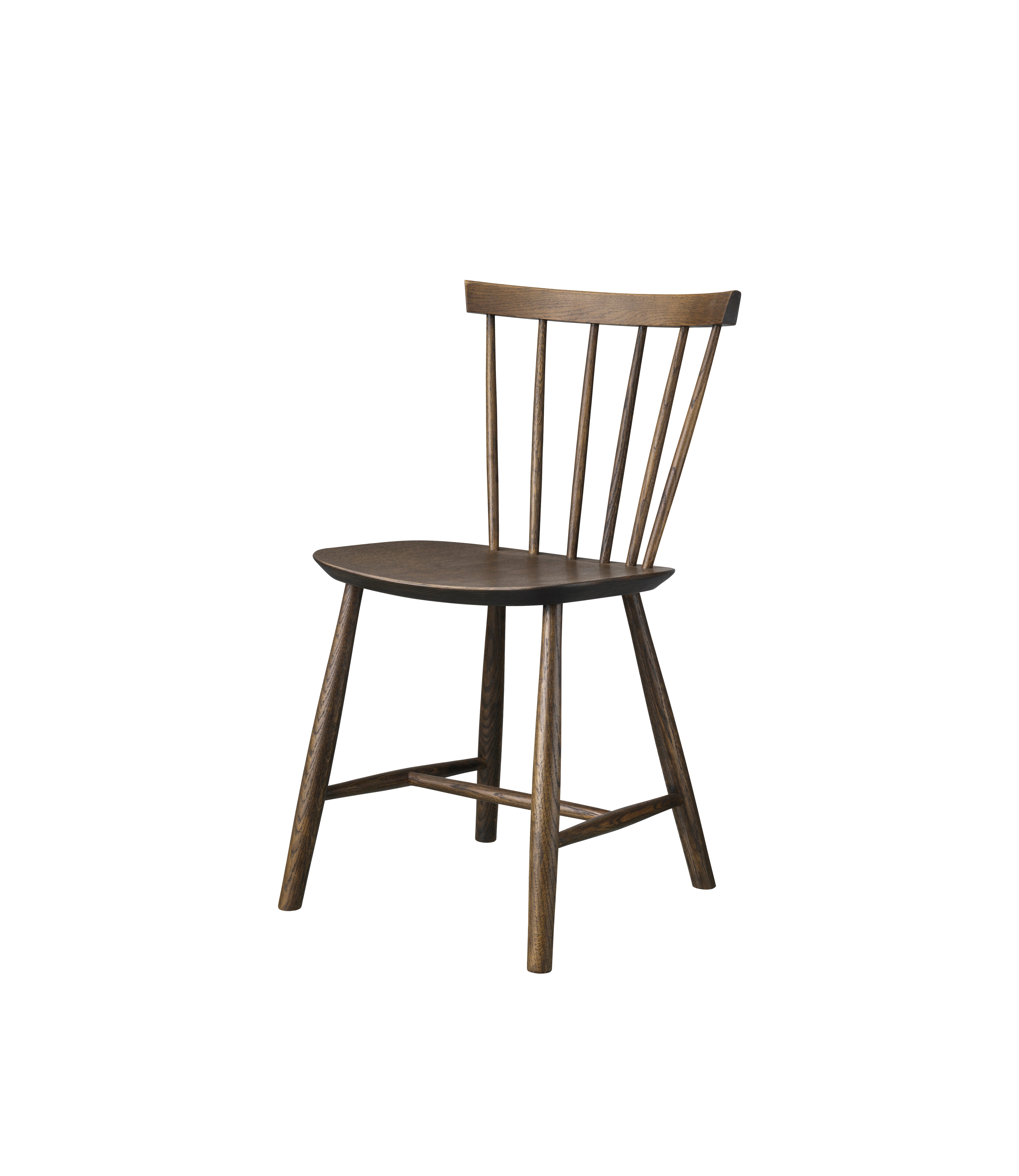 FDB Møbler Chair in solid oak, designed in 1955 by Poul M. Volther, a Danish mid-century cooperative design