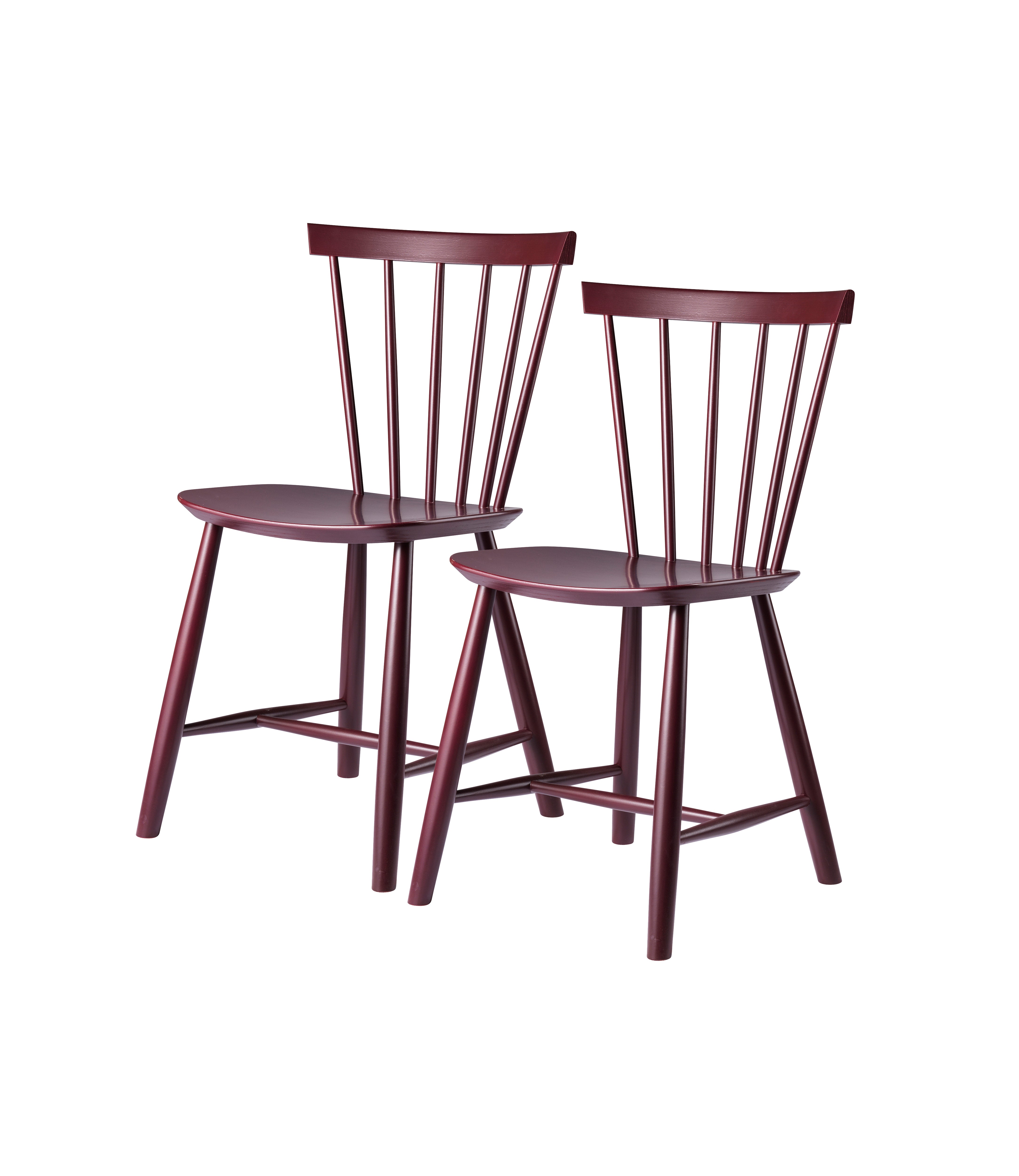 FDB Møbler Chair in solid oak, designed in 1955 by Poul M. Volther, a Danish mid-century cooperative design