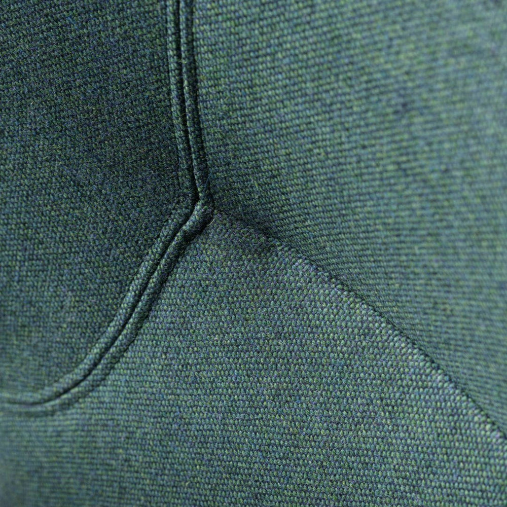 FDB Møbler Gesja Wing chair in solid oak (green)