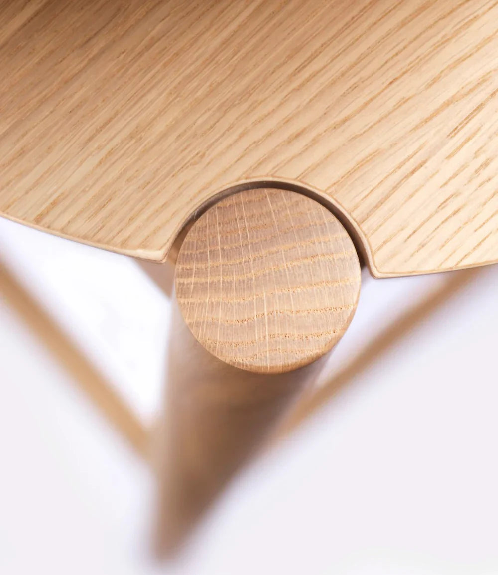 FDB Møbler Øst Bar chair in solid oak