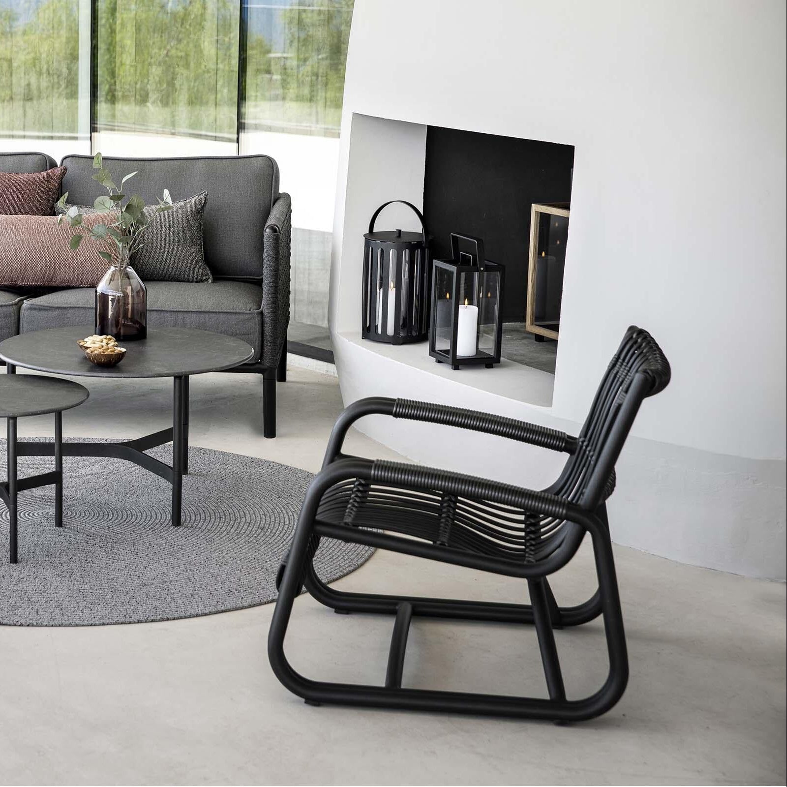 Curve Outdoor Lounge Lounge Chair