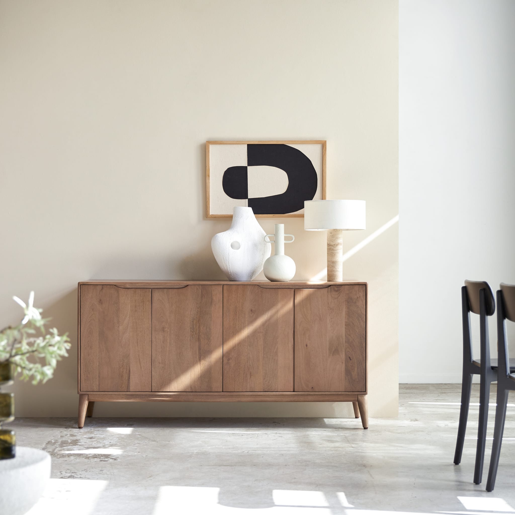Tikamoon Gabrielle 63" sideboard in solid mango wood