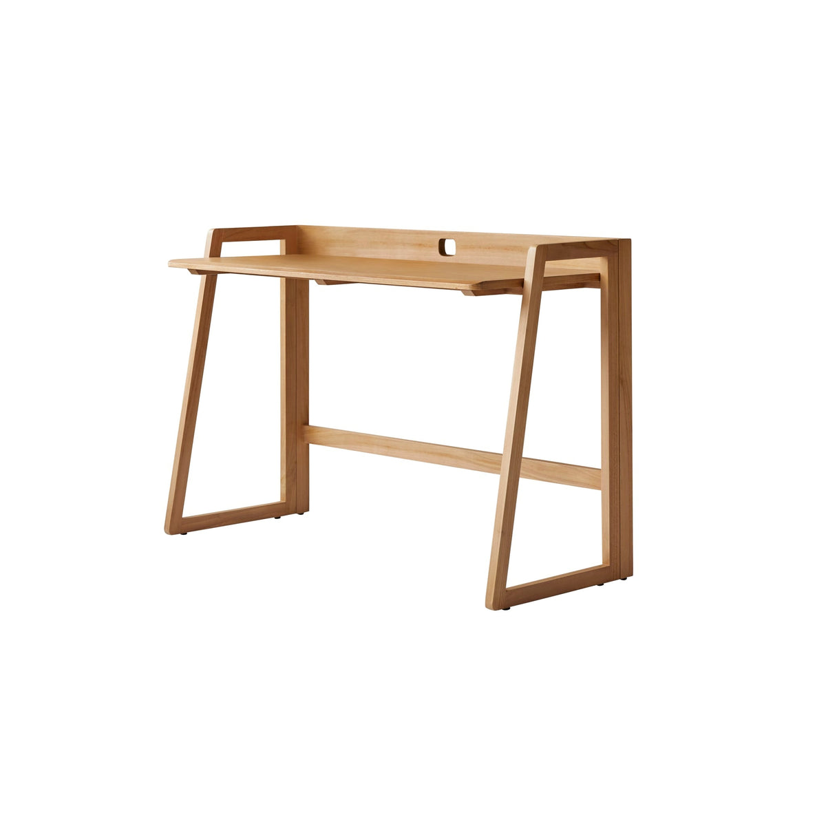 Close-up of tabletop edge and grain on the Tikamoon Philip desk