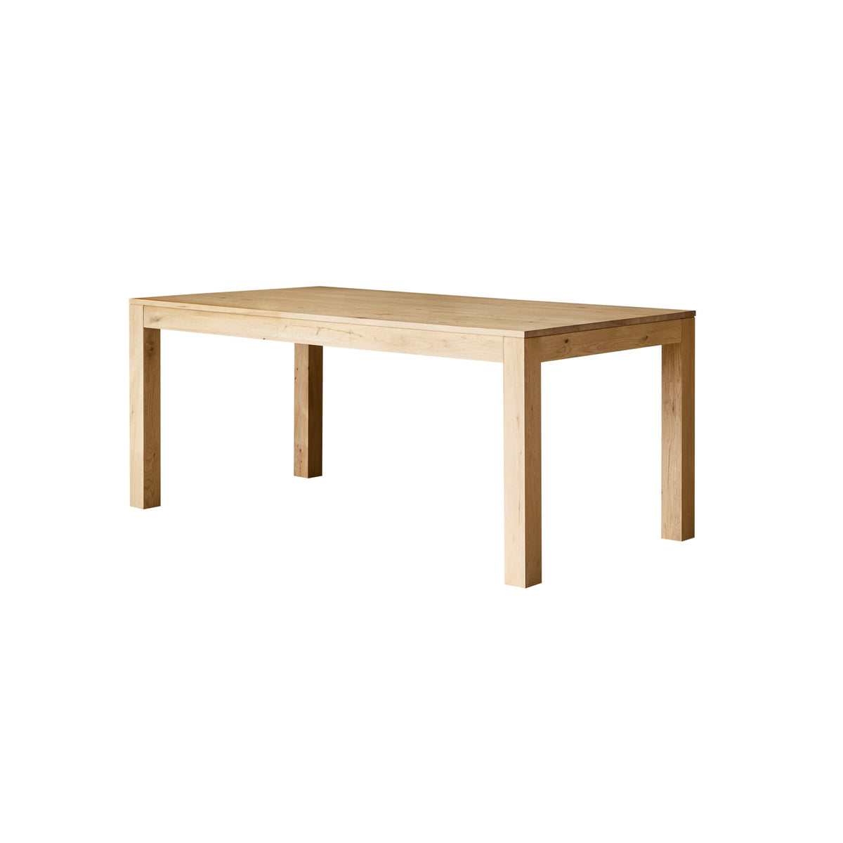 Close-up of the extension mechanism on the Tikamoon Eden dining table