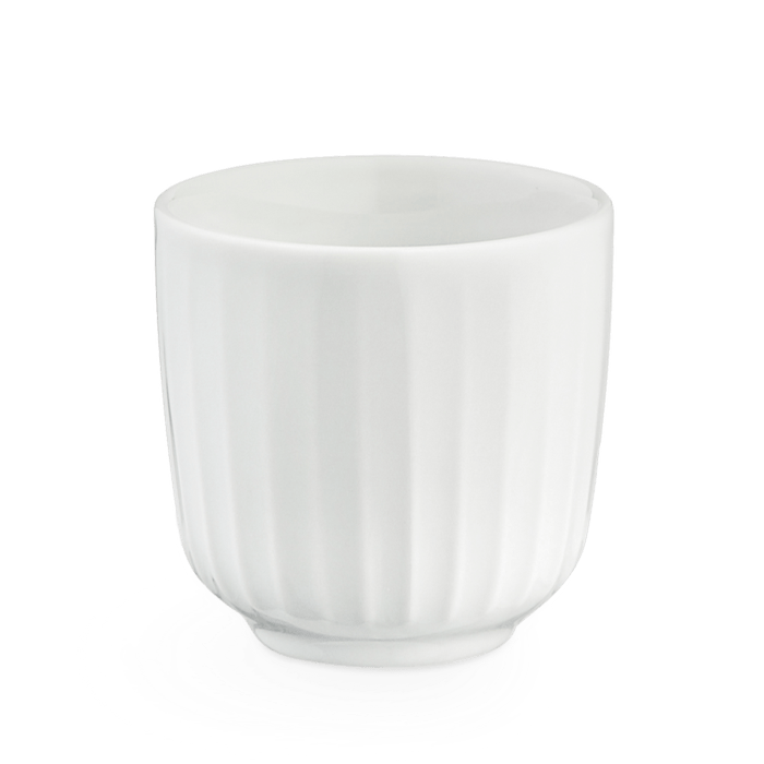 Kähler Hammershøi Cups and Mugs in glazed stoneware, by Hans-Christian Bauer, B Corp certified Danish ceramic since 1839.