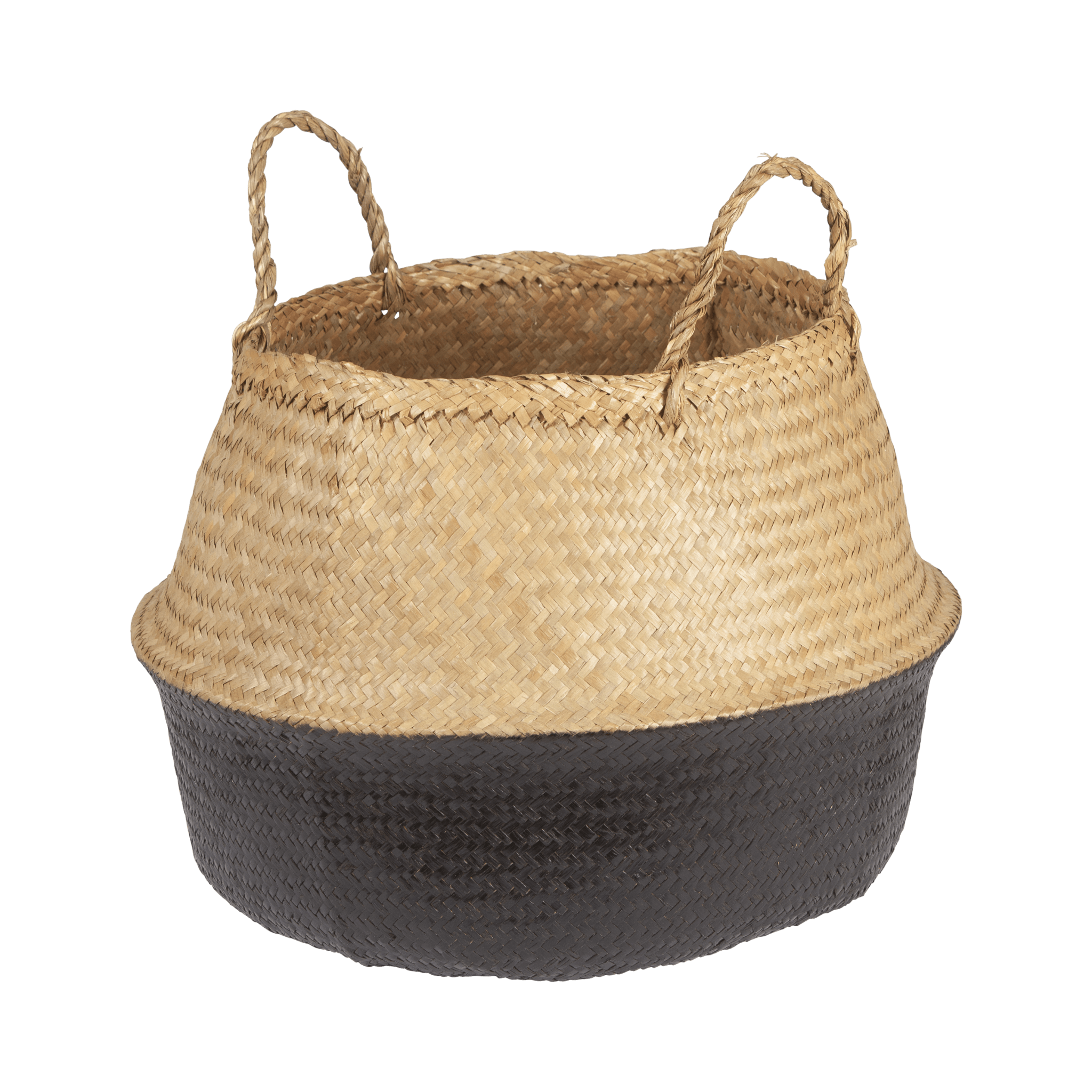Tikamoon Hazel storage basket in natural seagrass
