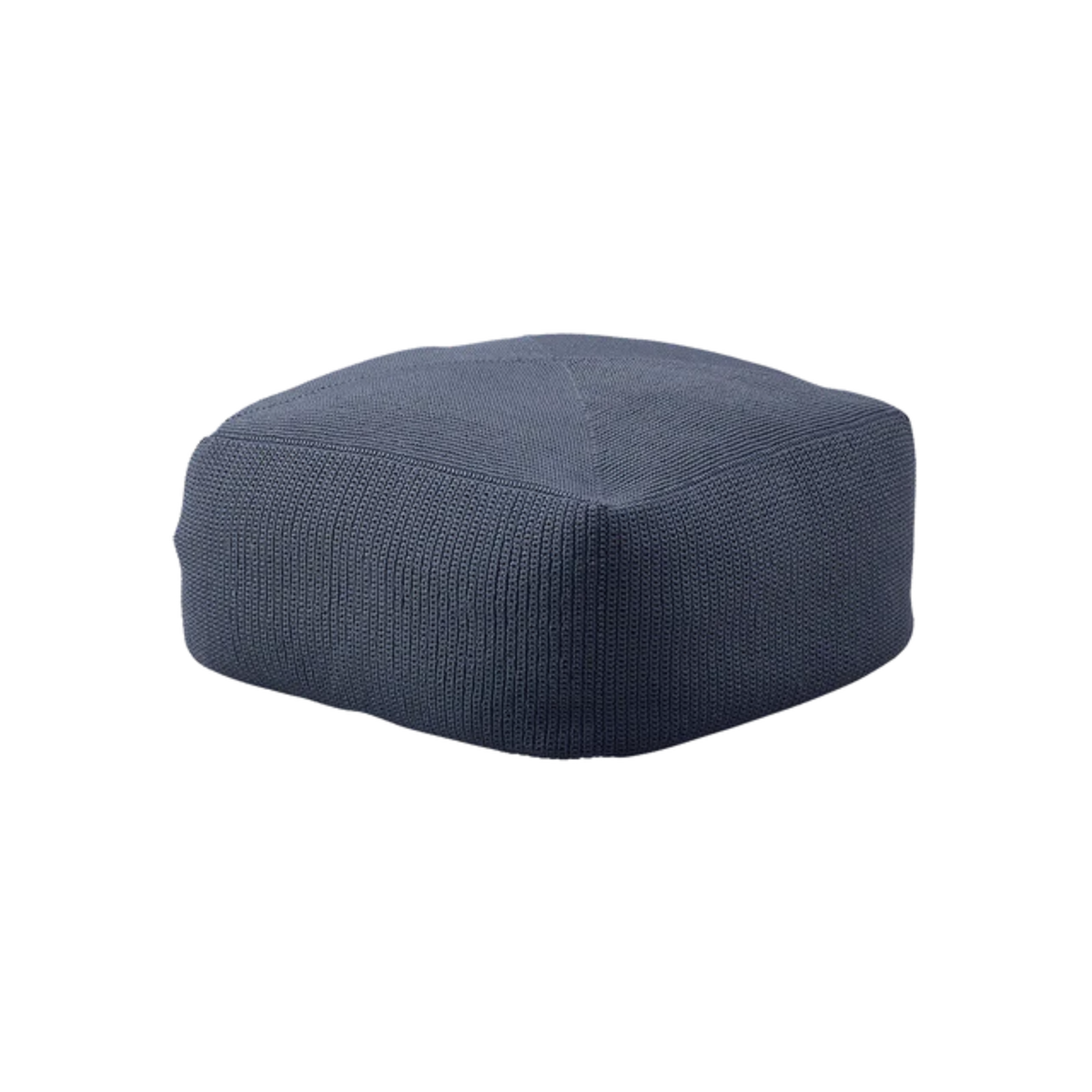 Cane-line Divine Footstool in Midnight Blue