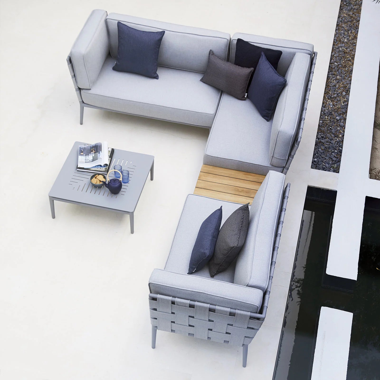 Conic 2-seater Sofa Right Module