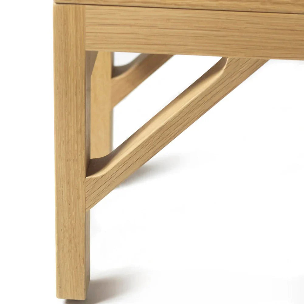FDB Møbler Shelving unit in solid oak, designed by Børge Mogensen