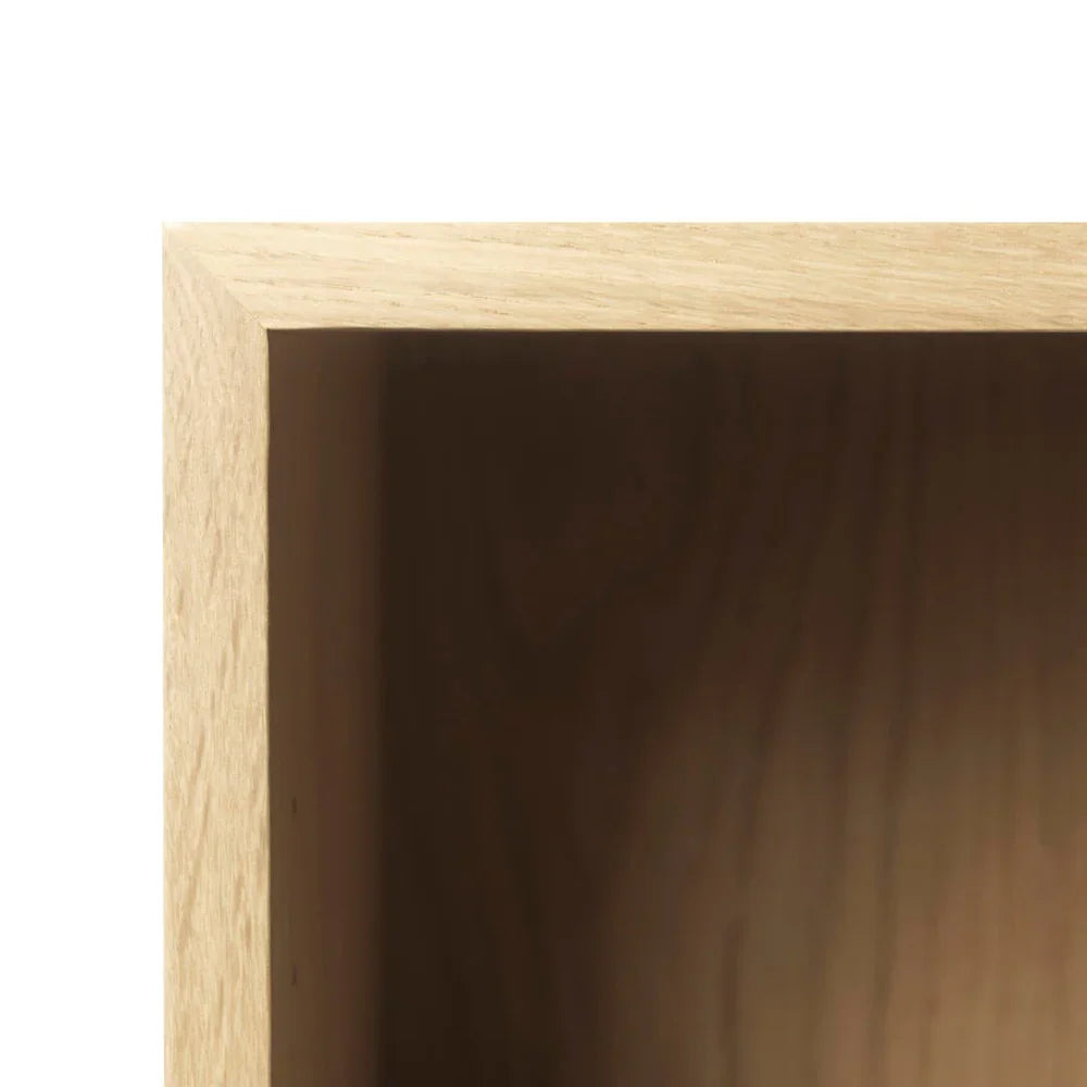 FDB Møbler Shelving unit in solid oak, designed by Børge Mogensen