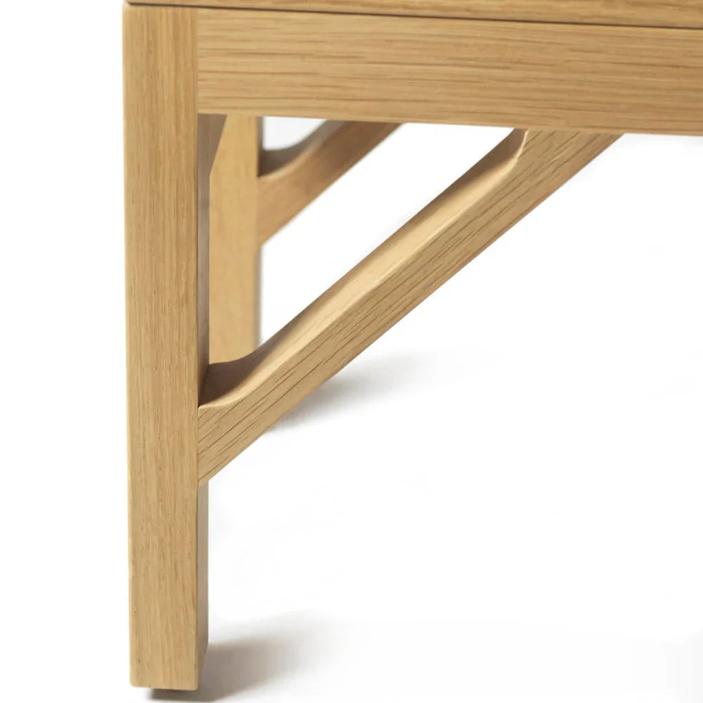 FDB Møbler Shelving unit in solid oak, designed by Børge Mogensen