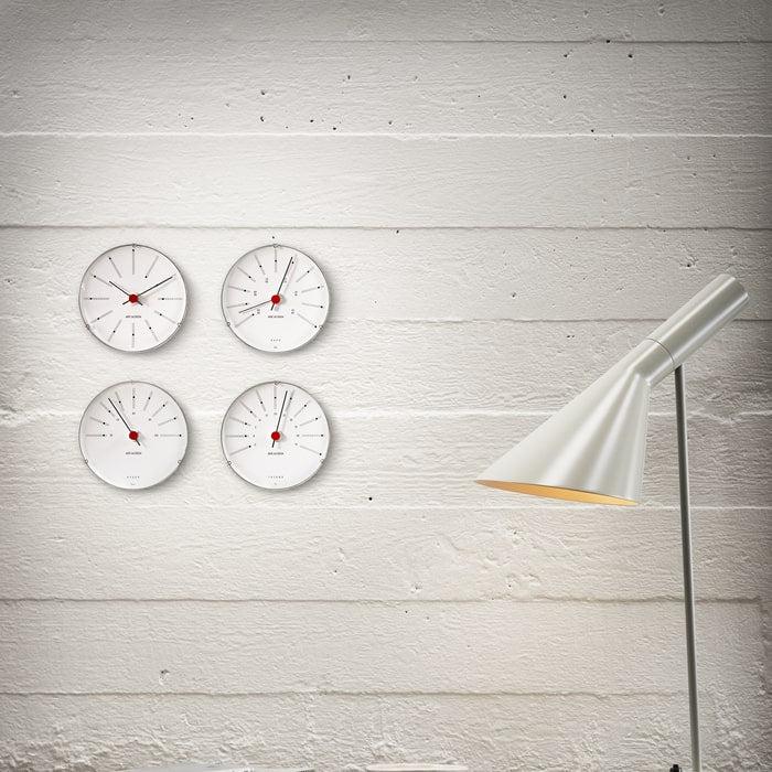 Arne Jacobsen Roman Wall Clock White/Black