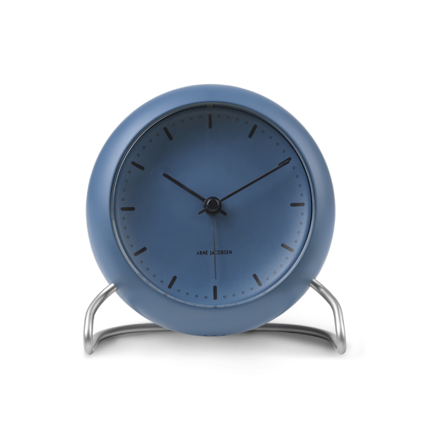 Arne Jacobsen City Hall Table Clock, Ø: 4.3"