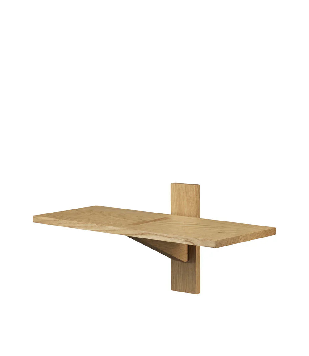 FDB Møbler Shelves in solid oak, designed by Laura Bilde