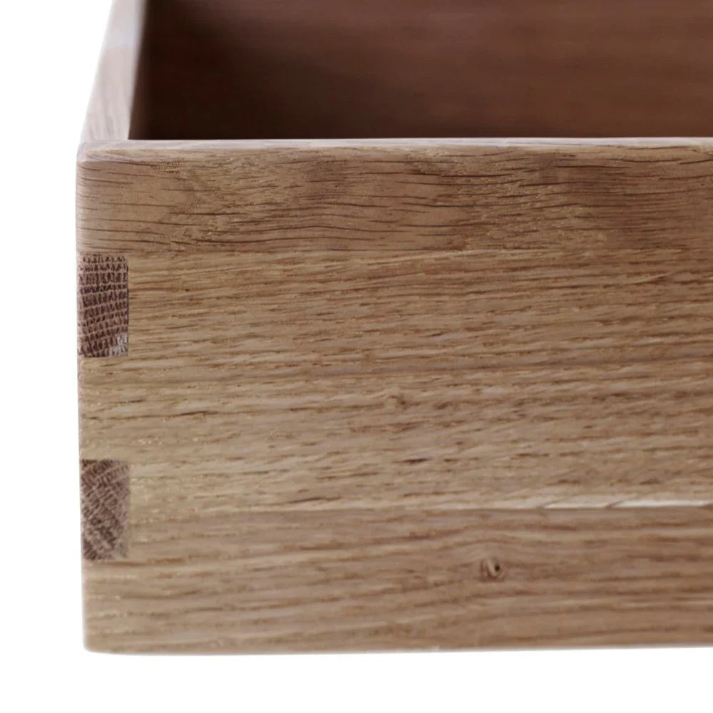 FDB Møbler Bookcase plinth in solid oak, designed by Mogens Koch