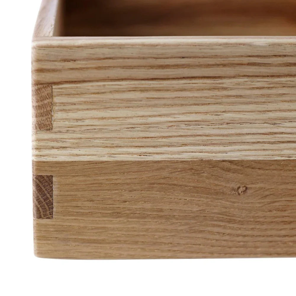 FDB Møbler Bookcase plinth in solid oak, designed by Mogens Koch