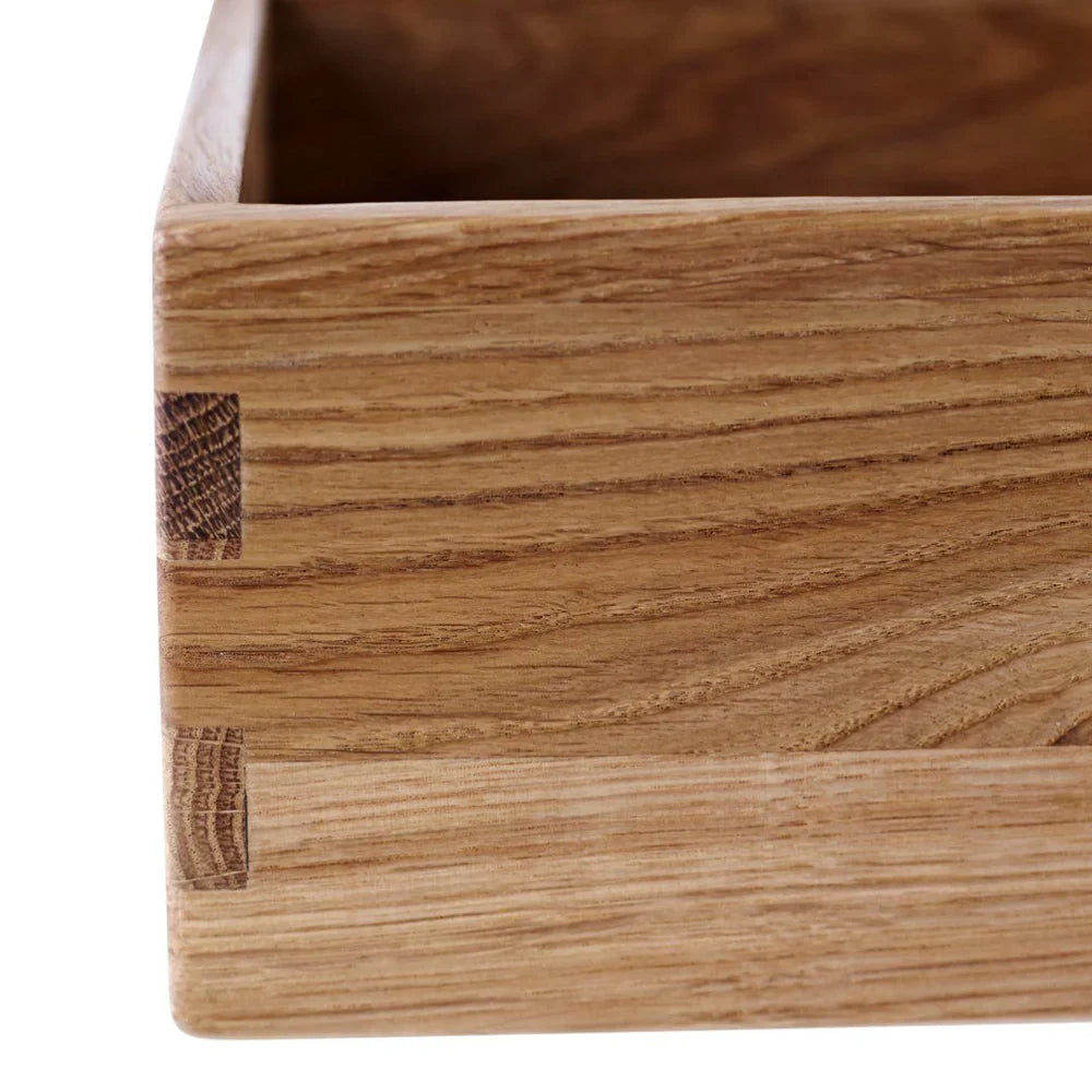 FDB Møbler Bookcase plinth in solid oak, designed by Mogens Koch