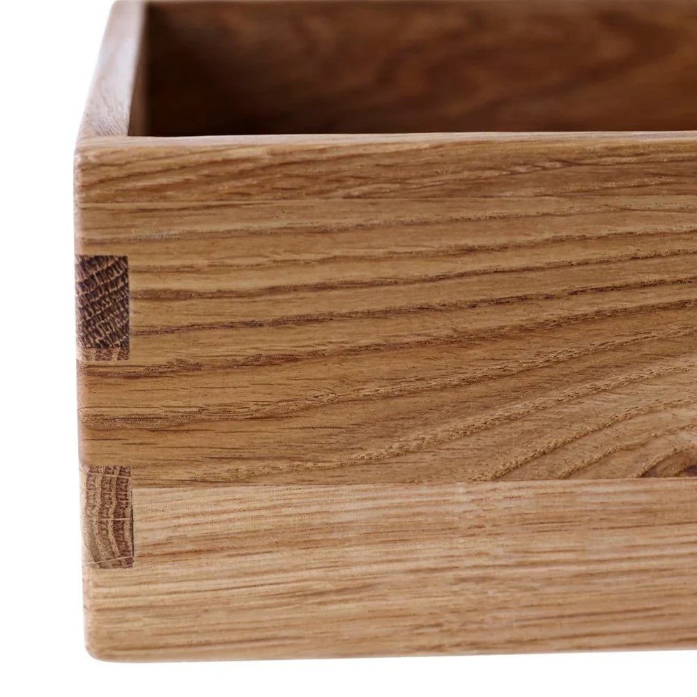 FDB Møbler Bookcase plinth in solid oak, designed by Mogens Koch