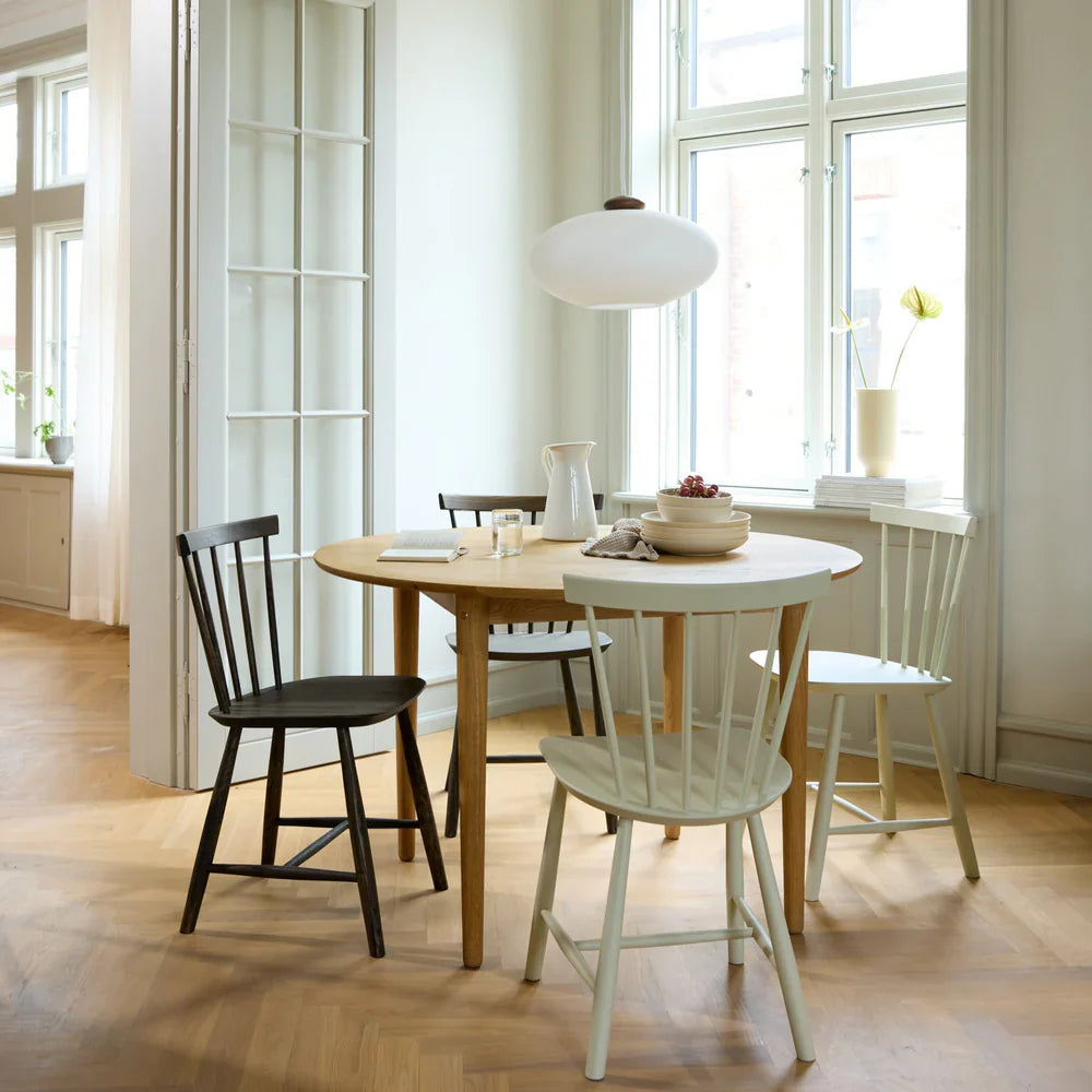 FDB Møbler Bjørk Dining table in oiled solid oak (oak, nature, oiled)