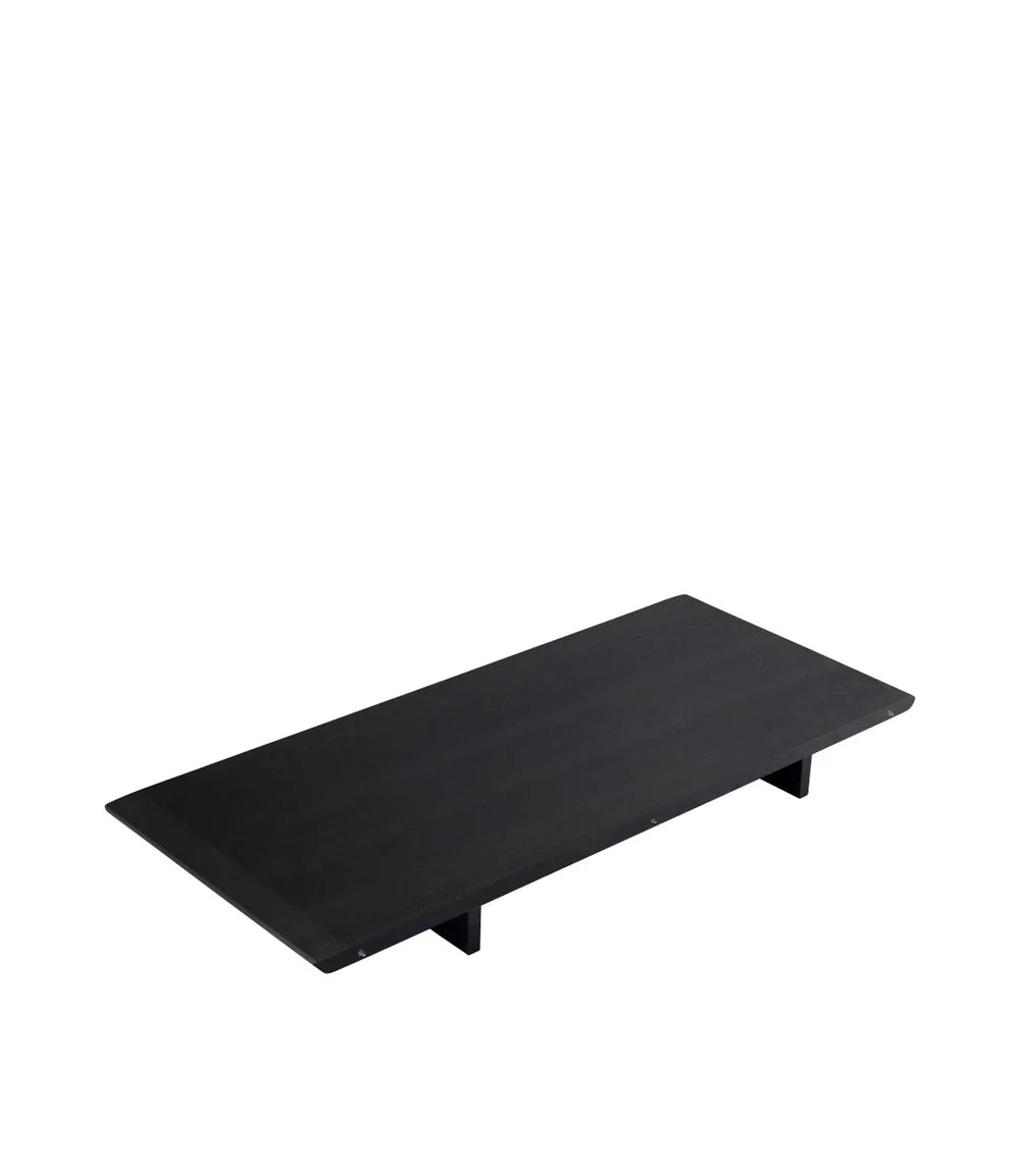 FDB Møbler Bjørk Extension Leaf in black-stained solid beech (beach, black)
