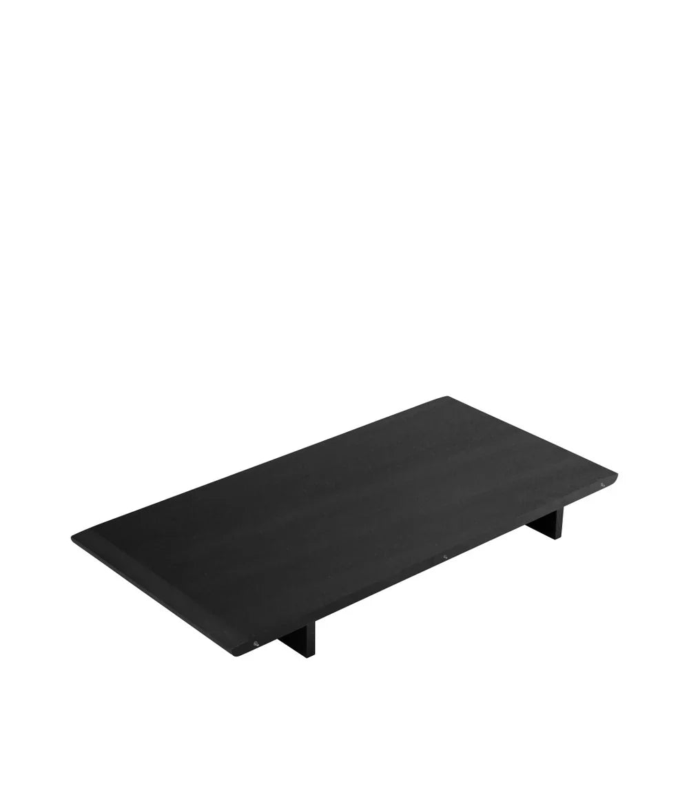FDB Møbler Bjørk Extension Leaf in black-stained solid beech