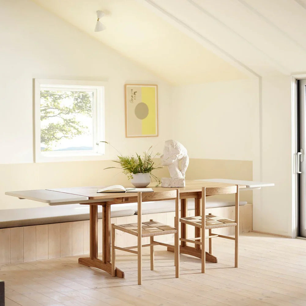 FDB Møbler Shaker Extension Leaf in solid oak, designed by Børge Mogensen