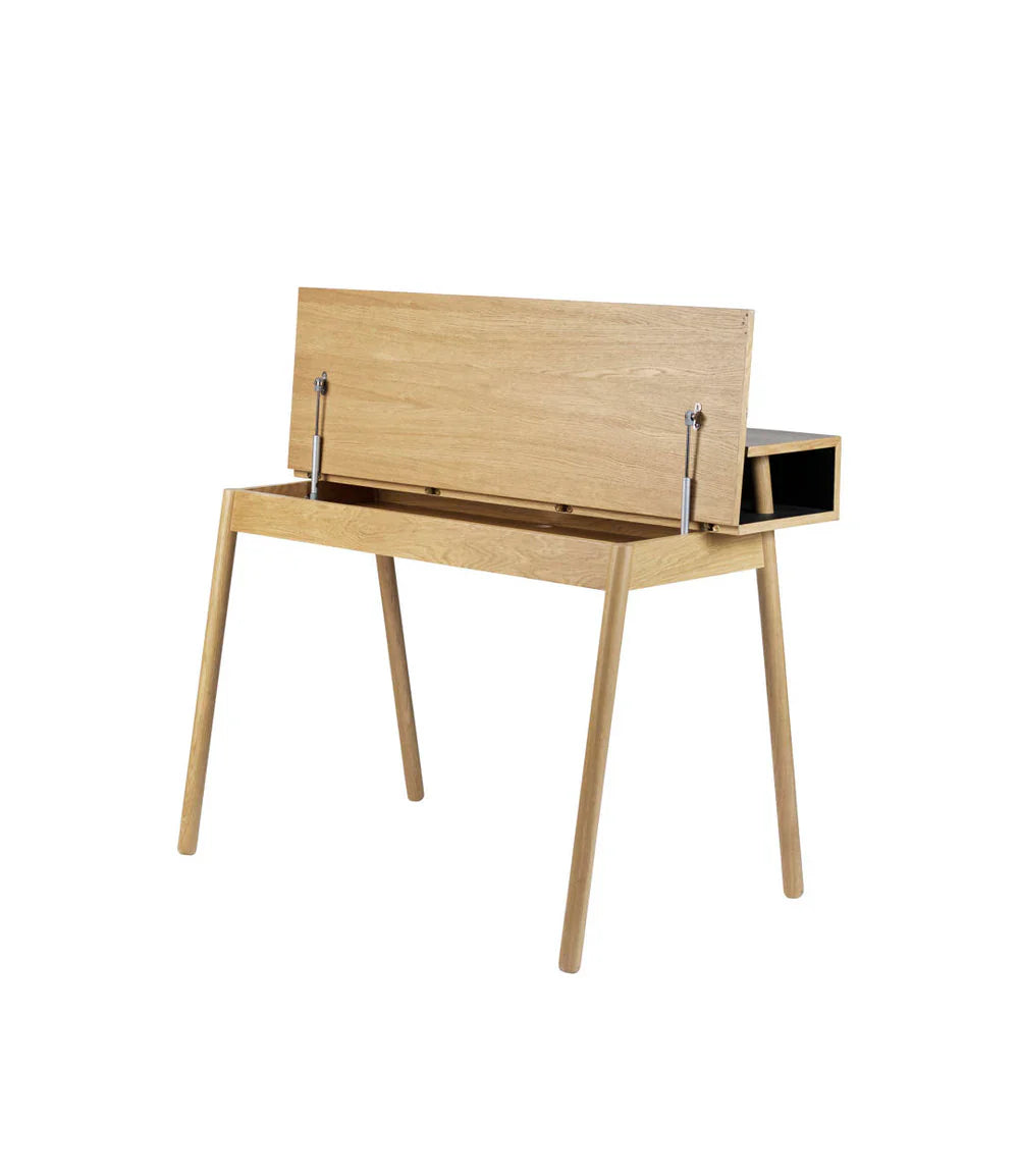 FDB Møbler Nørrebro Desk in solid oak (nero)
