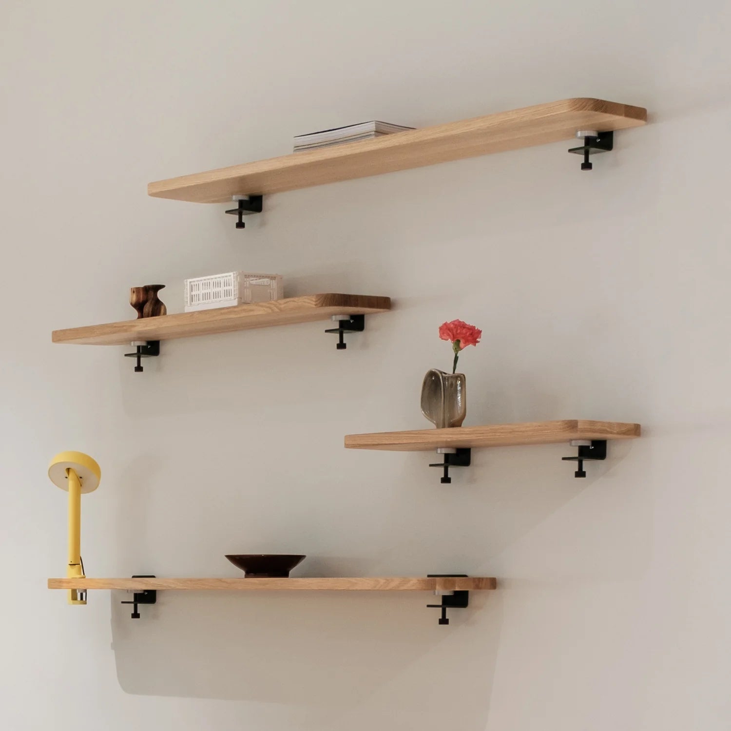 Tiptoe BRACKET Wall Shelf Set