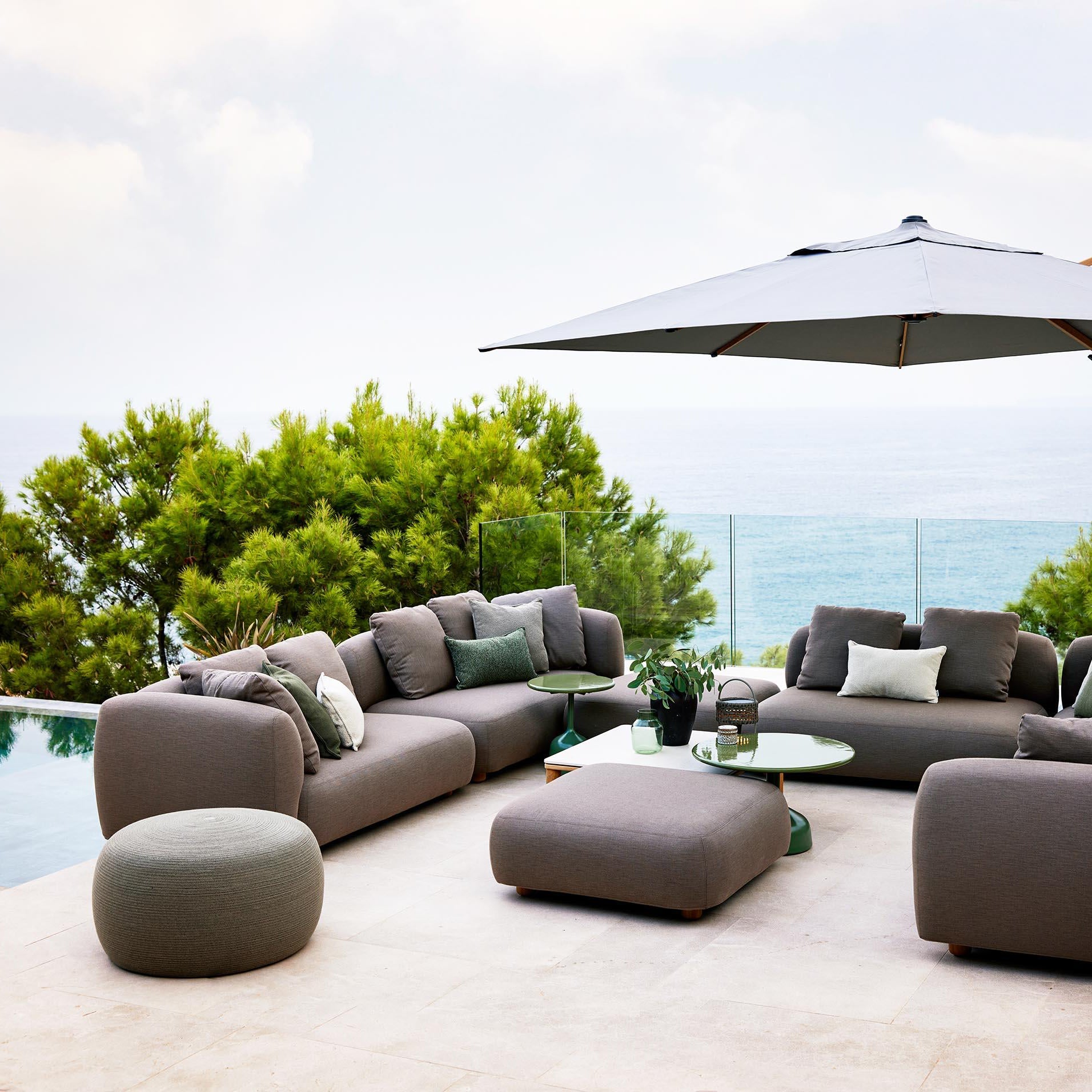 Circle Footstool Large