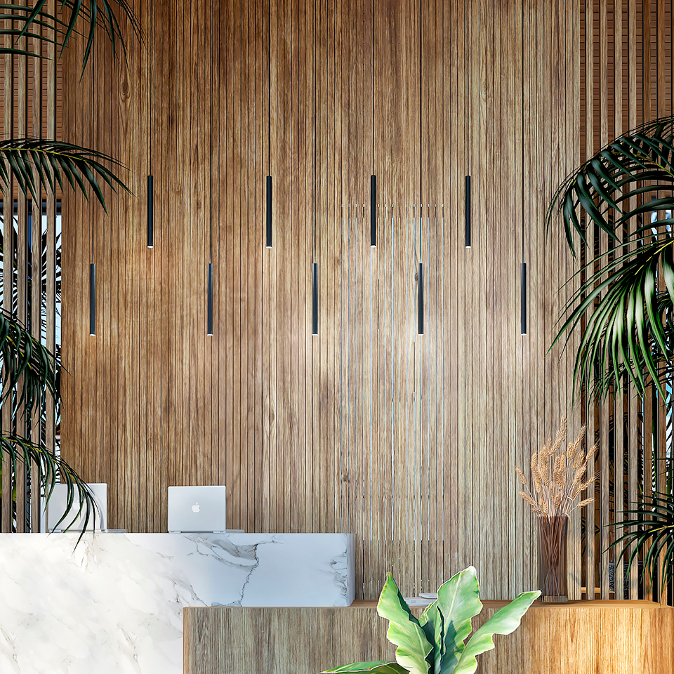 UMAGE Chimes Tall Pendant Lamp