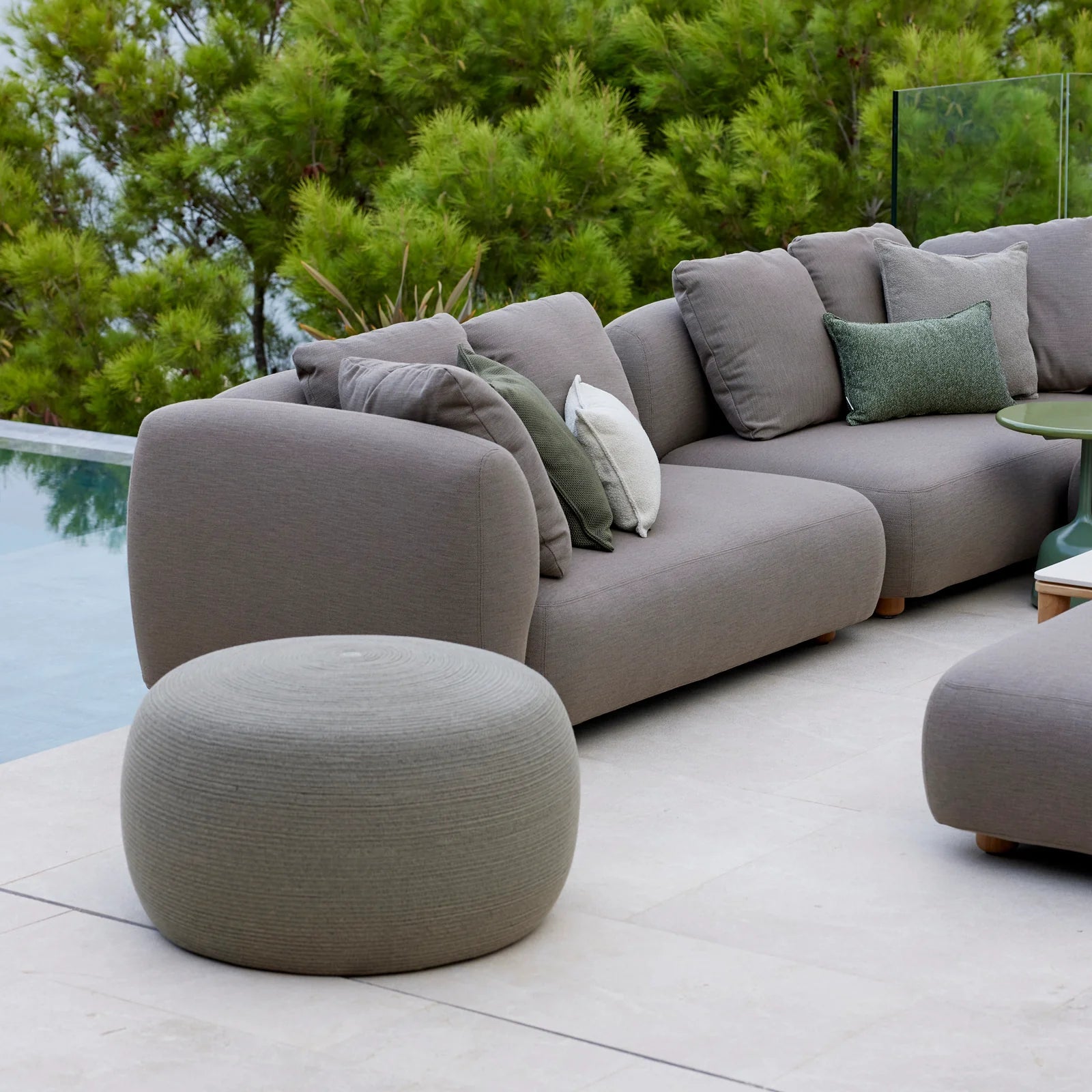 Circle Footstool Large
