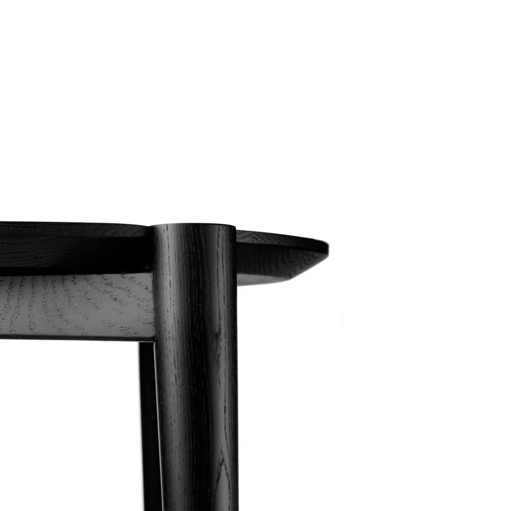 FDB Møbler Søs Coffee table in black-stained solid oak, designed by Stine Weigelt