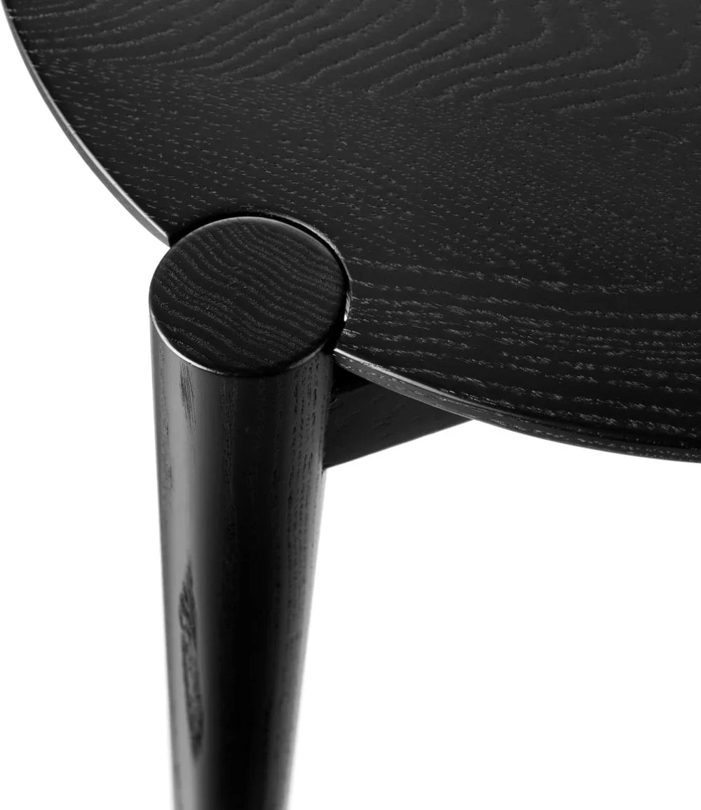 FDB Møbler Søs Coffee table in black-stained solid oak, designed by Stine Weigelt