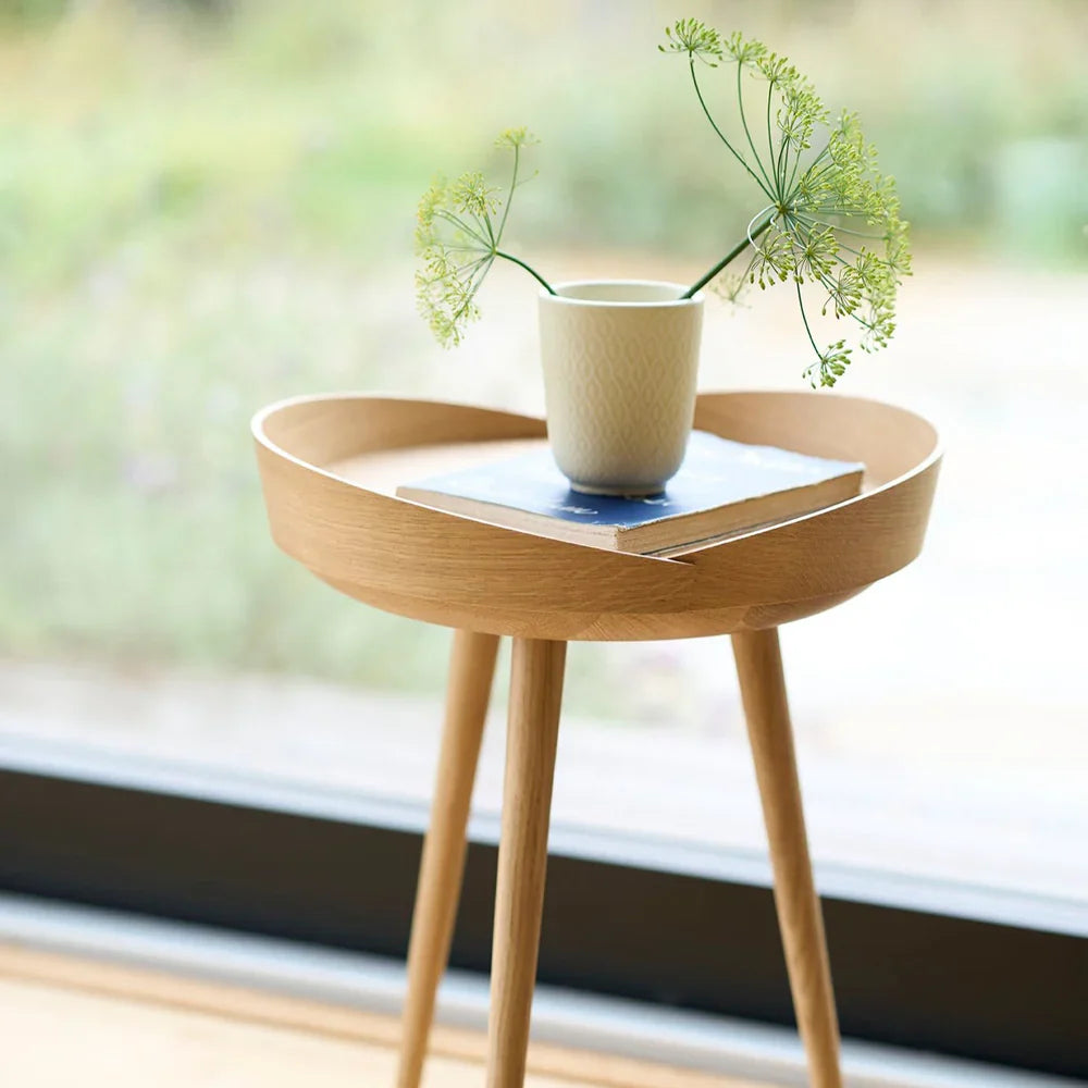 FDB Møbler Bakketop Tray Table in solid oak