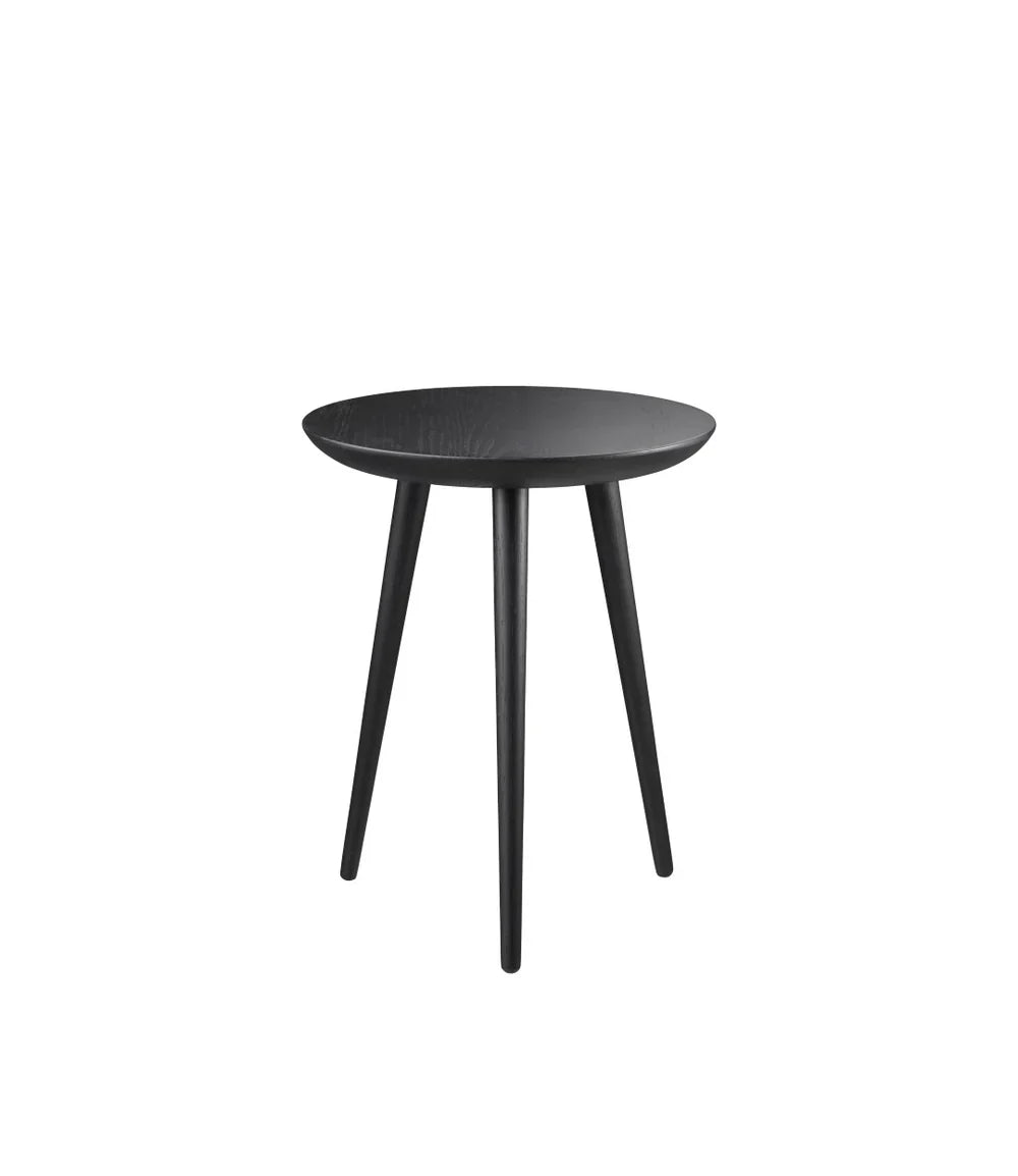 FDB Møbler Bakketop Tray table in black-stained solid oak