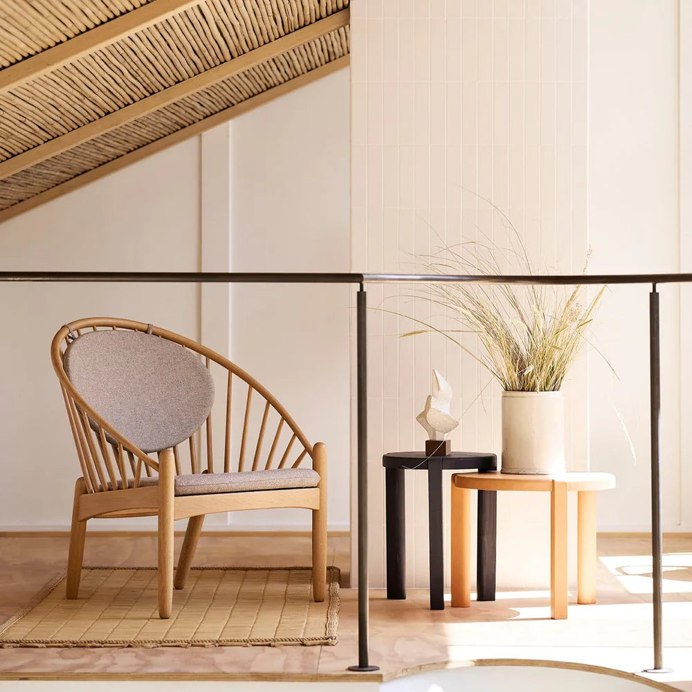 FDB Møbler Ragnesminde Coffee table in solid pine (peach), designed by Katrine Sander