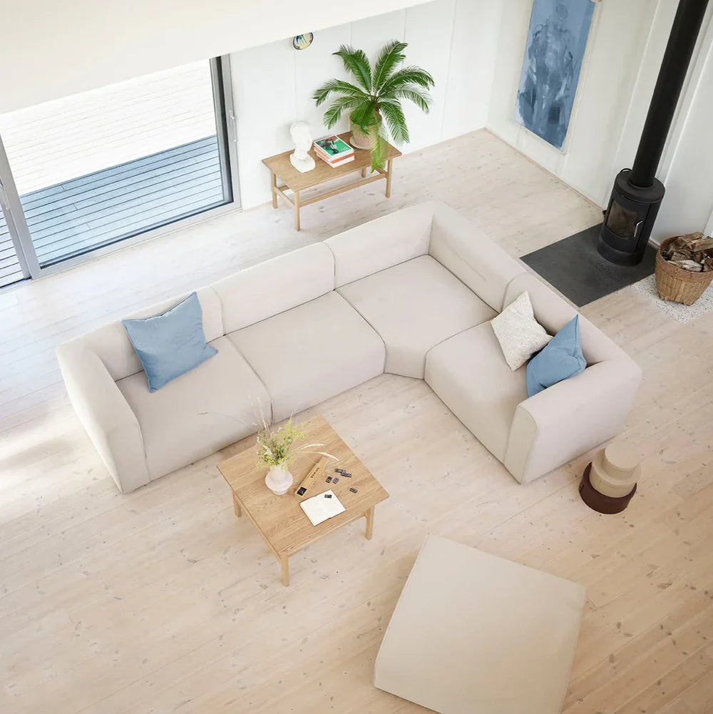 FDB Møbler Coffee table in solid oak, designed by Jørgen Bækmark