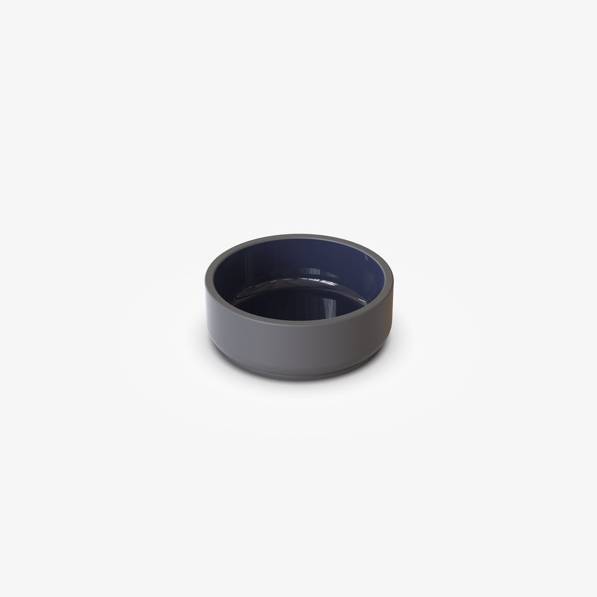 Case Dip Bowl Small in Blue, solid-colored porcelain