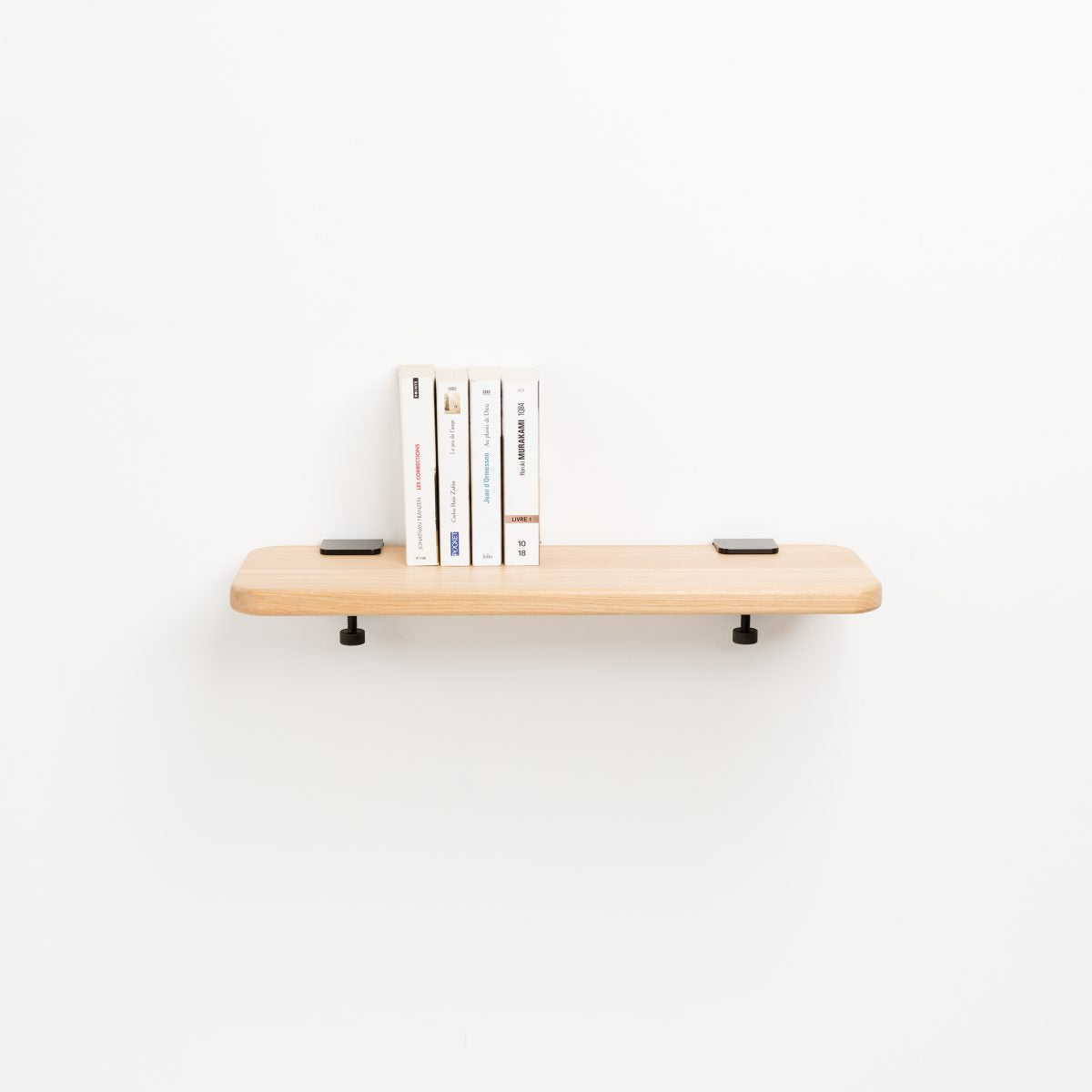 Tiptoe BRACKET Wall Shelf Set in Graphite Black — Tiptoe