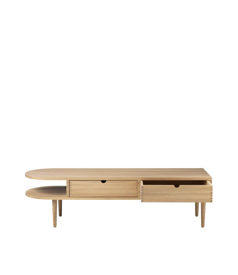 FDB Møbler Bench in solid oak