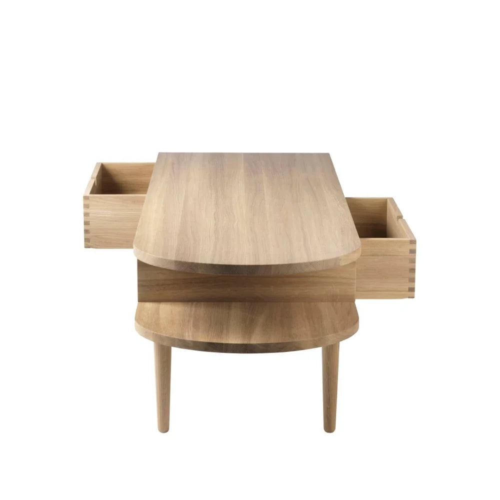 FDB Møbler Bench in solid oak