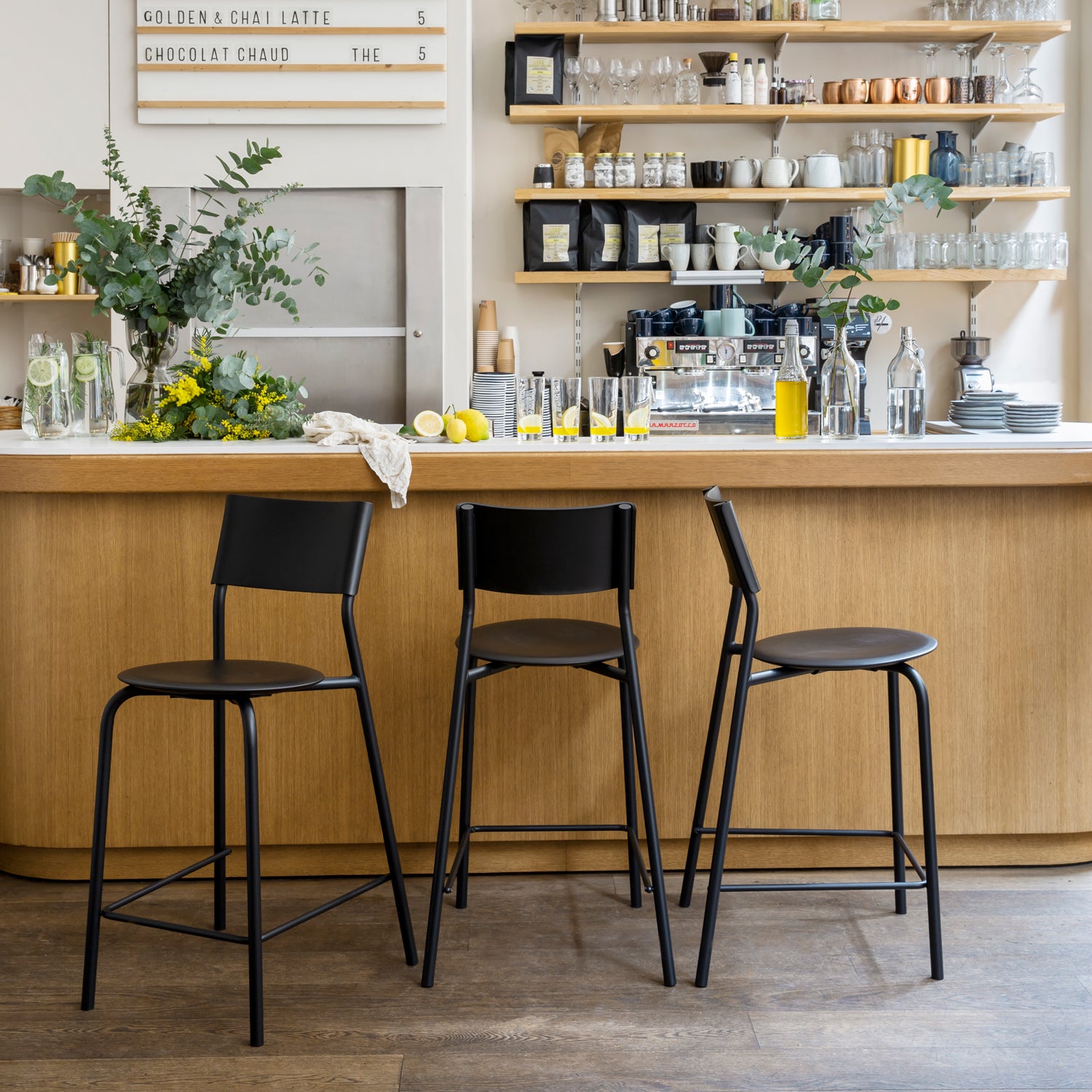 Tiptoe SSDr Recycled Plastic Bar Chair 29.5in