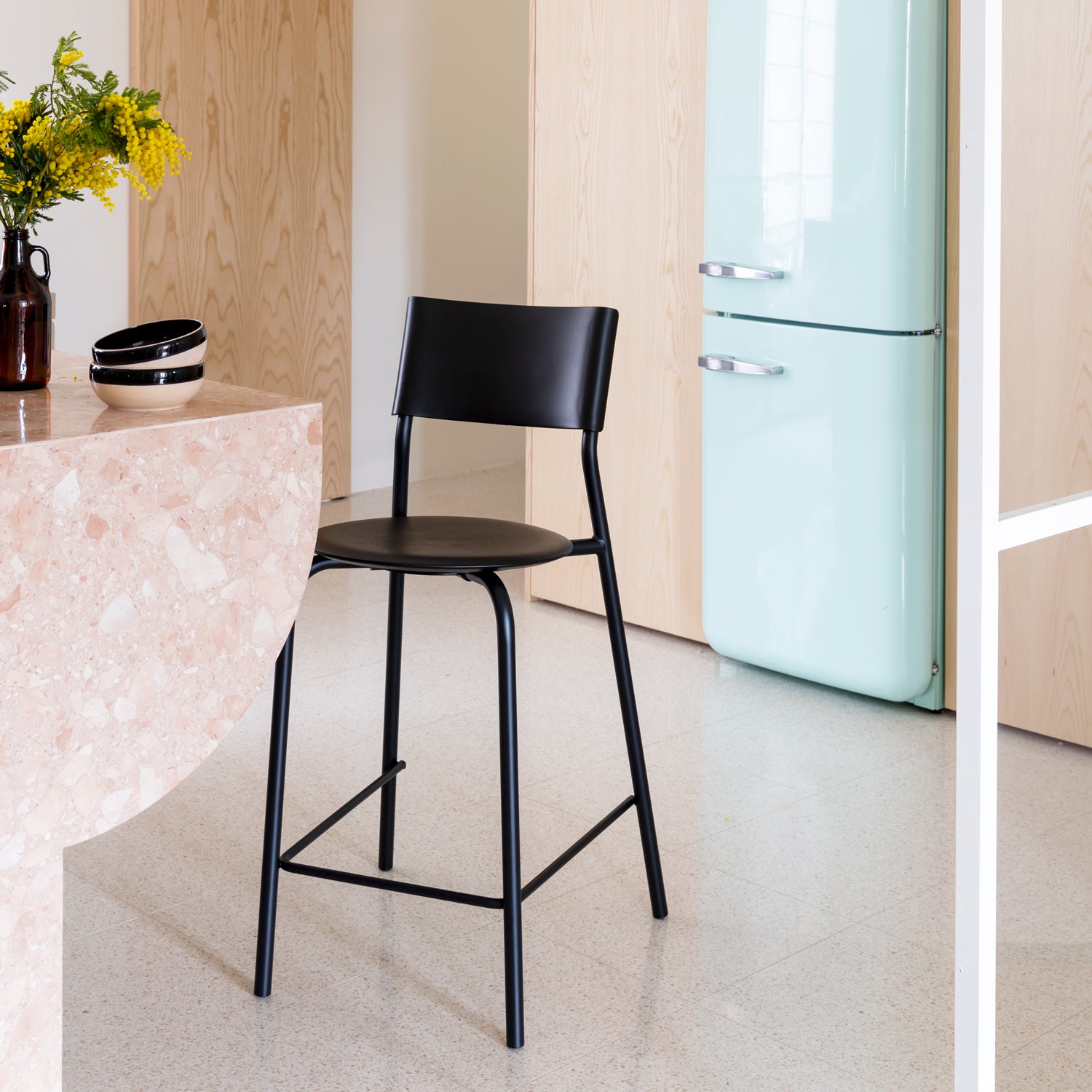 Tiptoe SSDr Recycled Plastic Bar Chair 29.5in