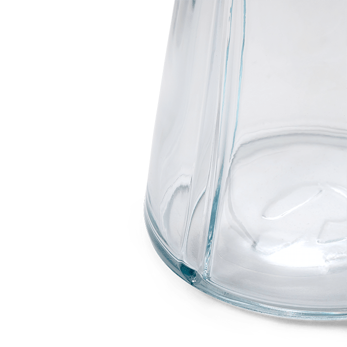 Rosendahl Grand Cru Carafes in forest green mouth-blown glass, designed by Erik Bagger, Danish design heritage.