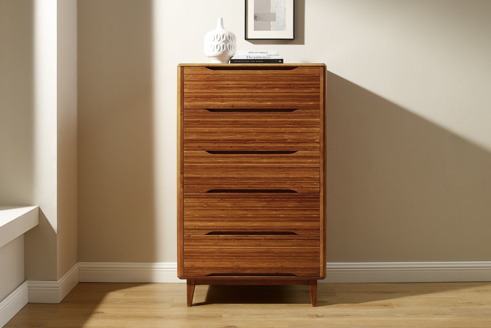 Currant Five Drawer High Chest