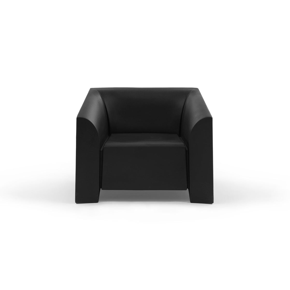 Heller MB1 Lounge Chair, recyclable polyethylene, designed by Mario Bellini, Compasso d'Oro winner
