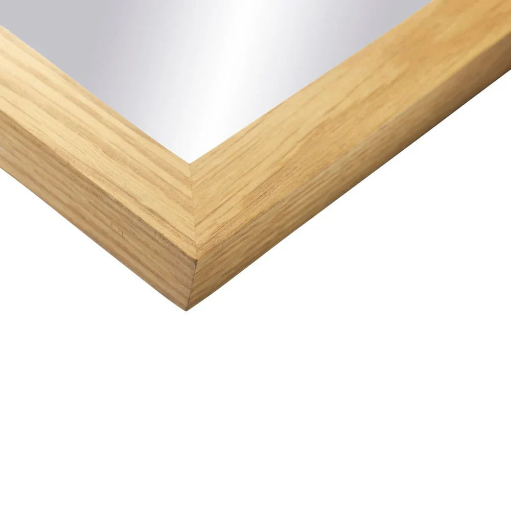 FDB Møbler Mossø Mirror in solid oak