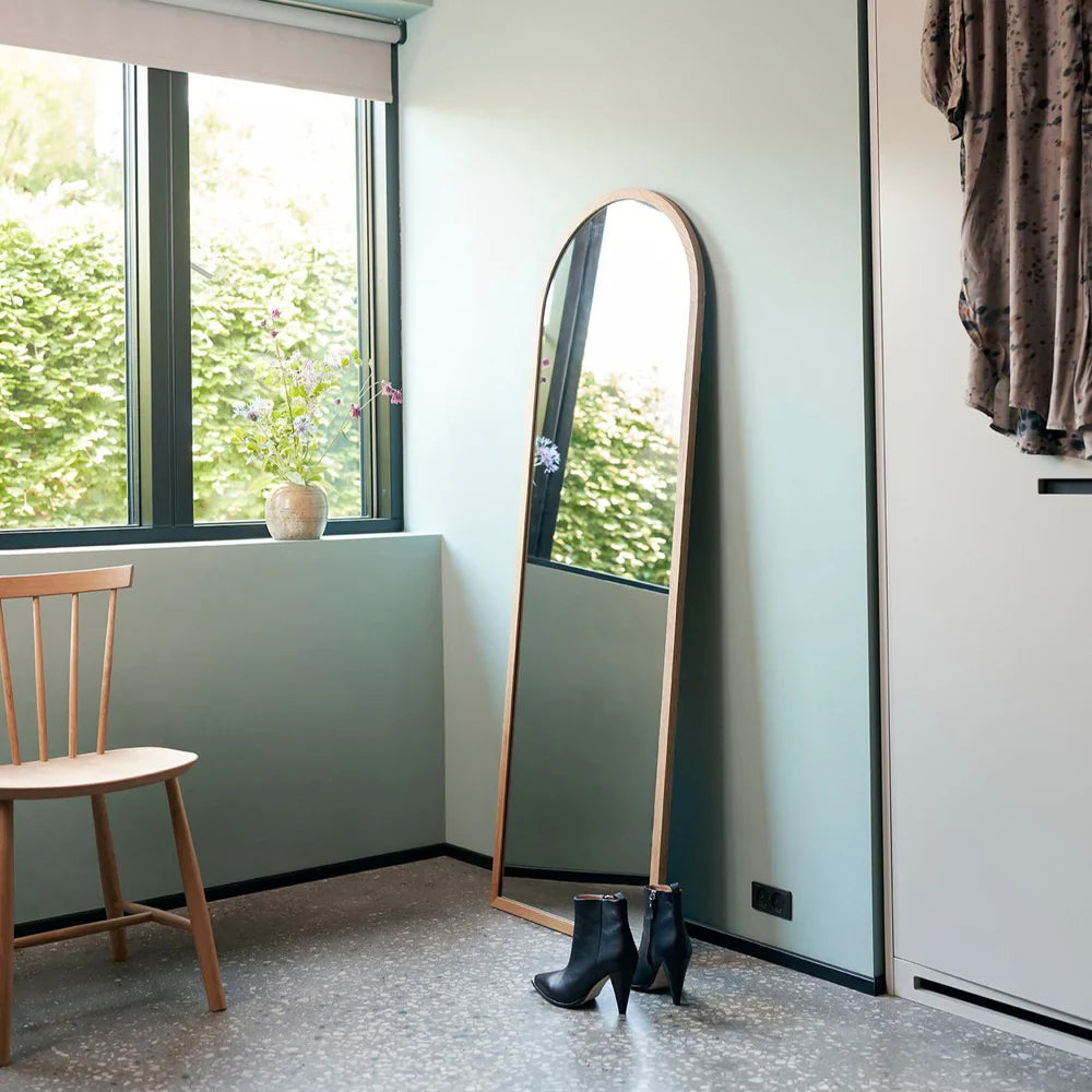 FDB Møbler Mossø Mirror in solid oak