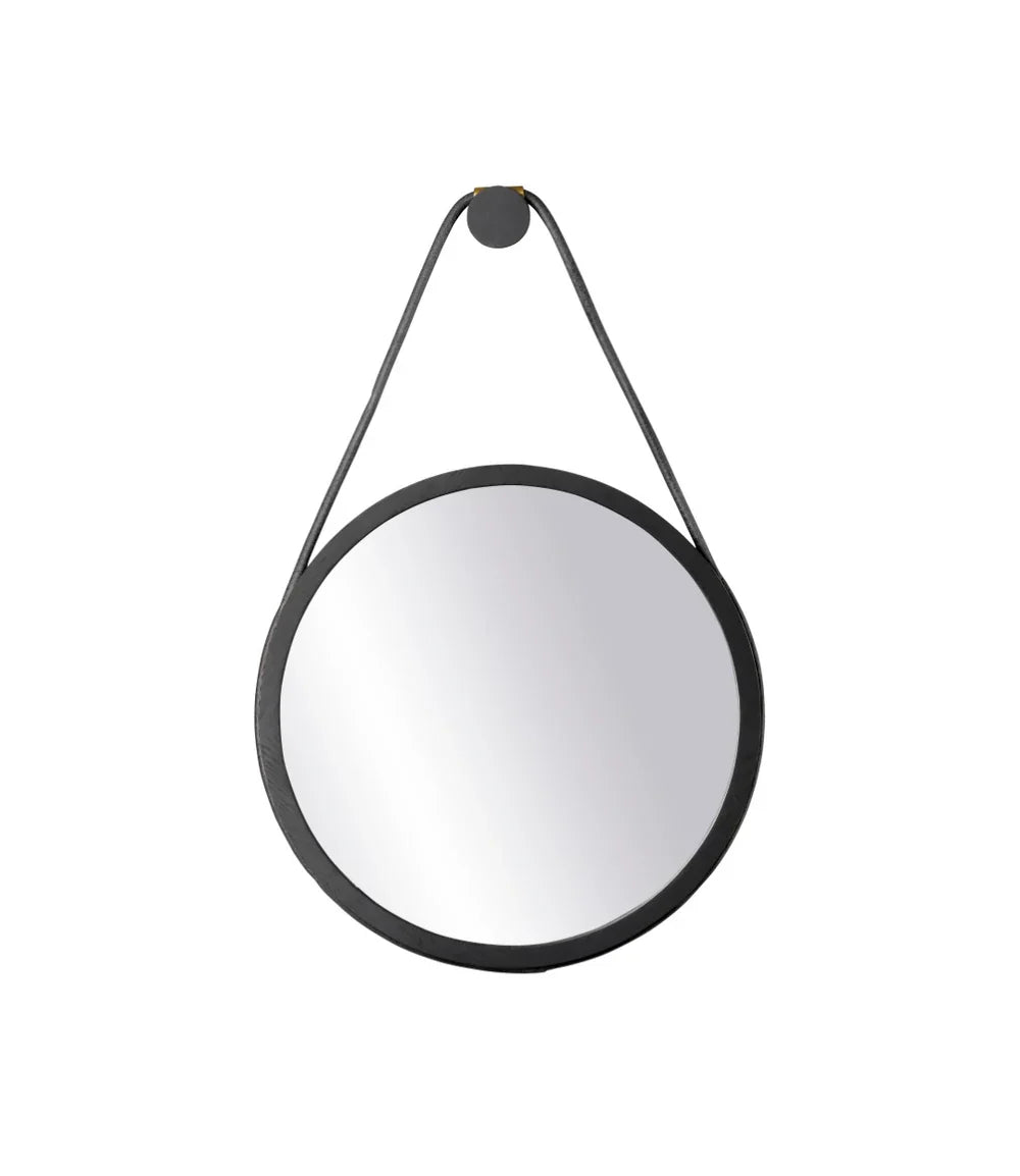 FDB Møbler Mossø – Mirror in black-stained solid oak